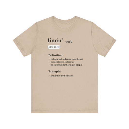 Limin’ Mode On T-Shirt – Funny Trini Vibes Shirt – Caribbean Island Life Tee – Trinidad Gift – Unisex Chill Shirt for Liming Friends
