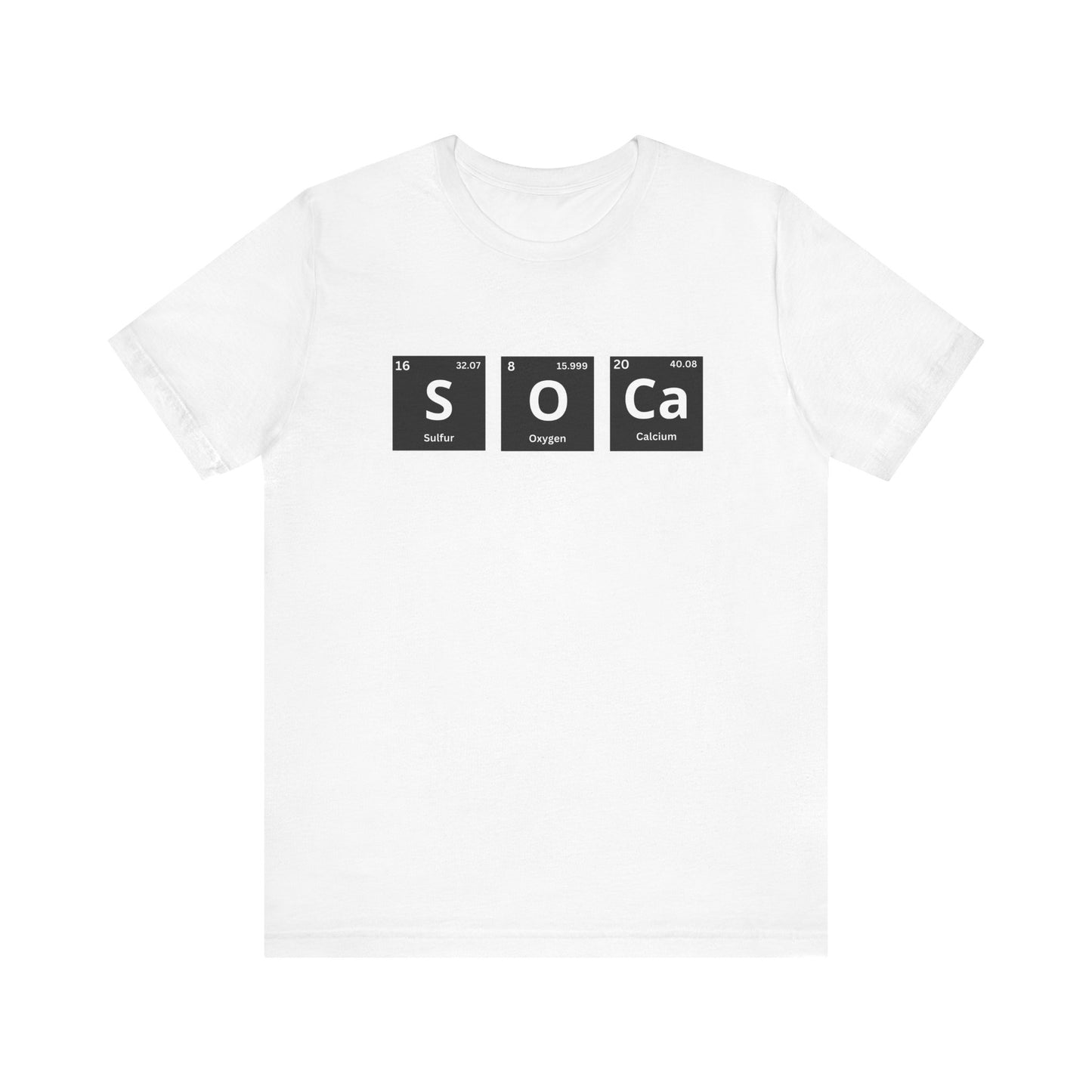Chemical Element Inspired Unisex Tee - SOCA Design