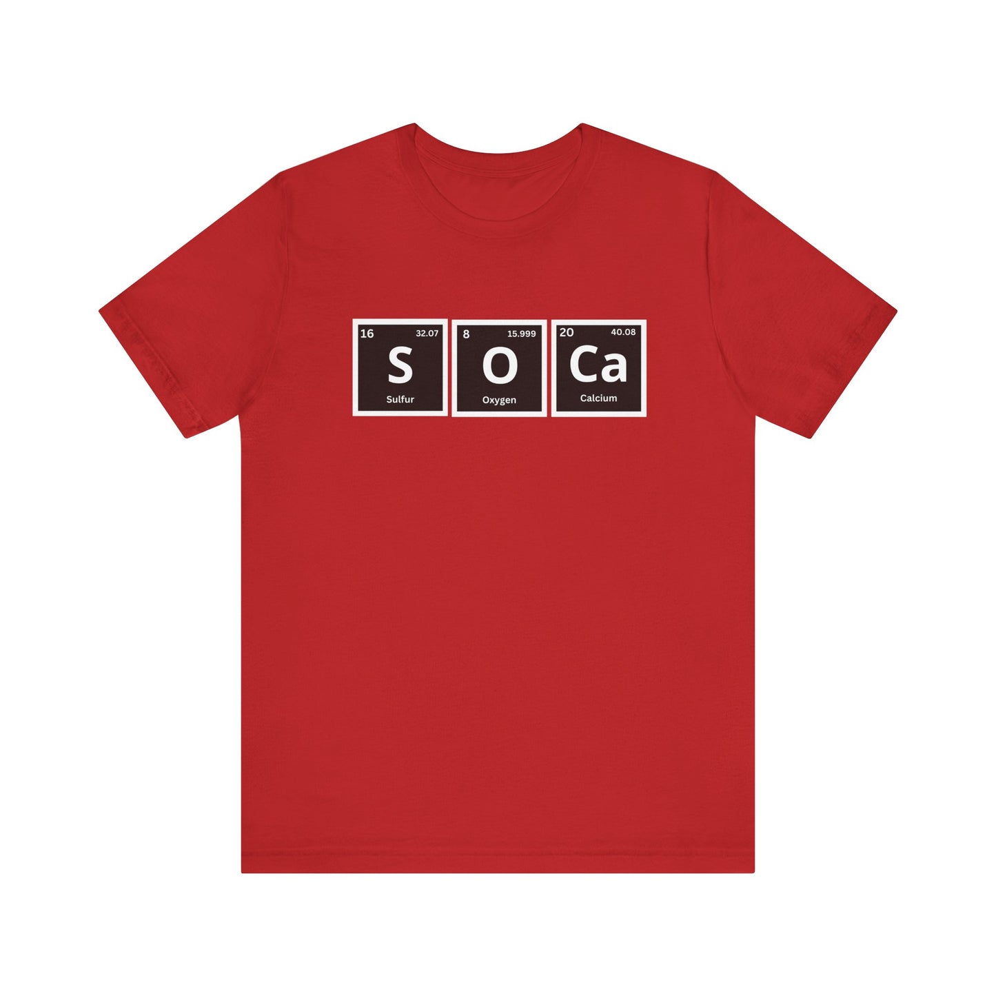 Chemical Element Inspired Unisex Tee - SOCA Design