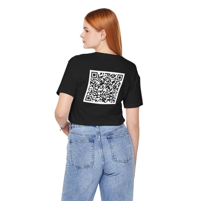 Funny QR Code Tee - Morons Are Governing America - Subtle Political Humor Shirt - Anti-MAGA Tee - Hidden Message Shirt - Unisex