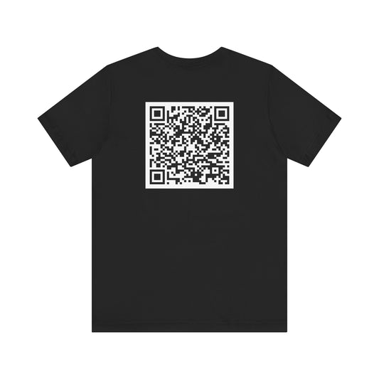 Funny QR Code Tee - Morons Are Governing America - Subtle Political Humor Shirt - Anti-MAGA Tee - Hidden Message Shirt - Unisex