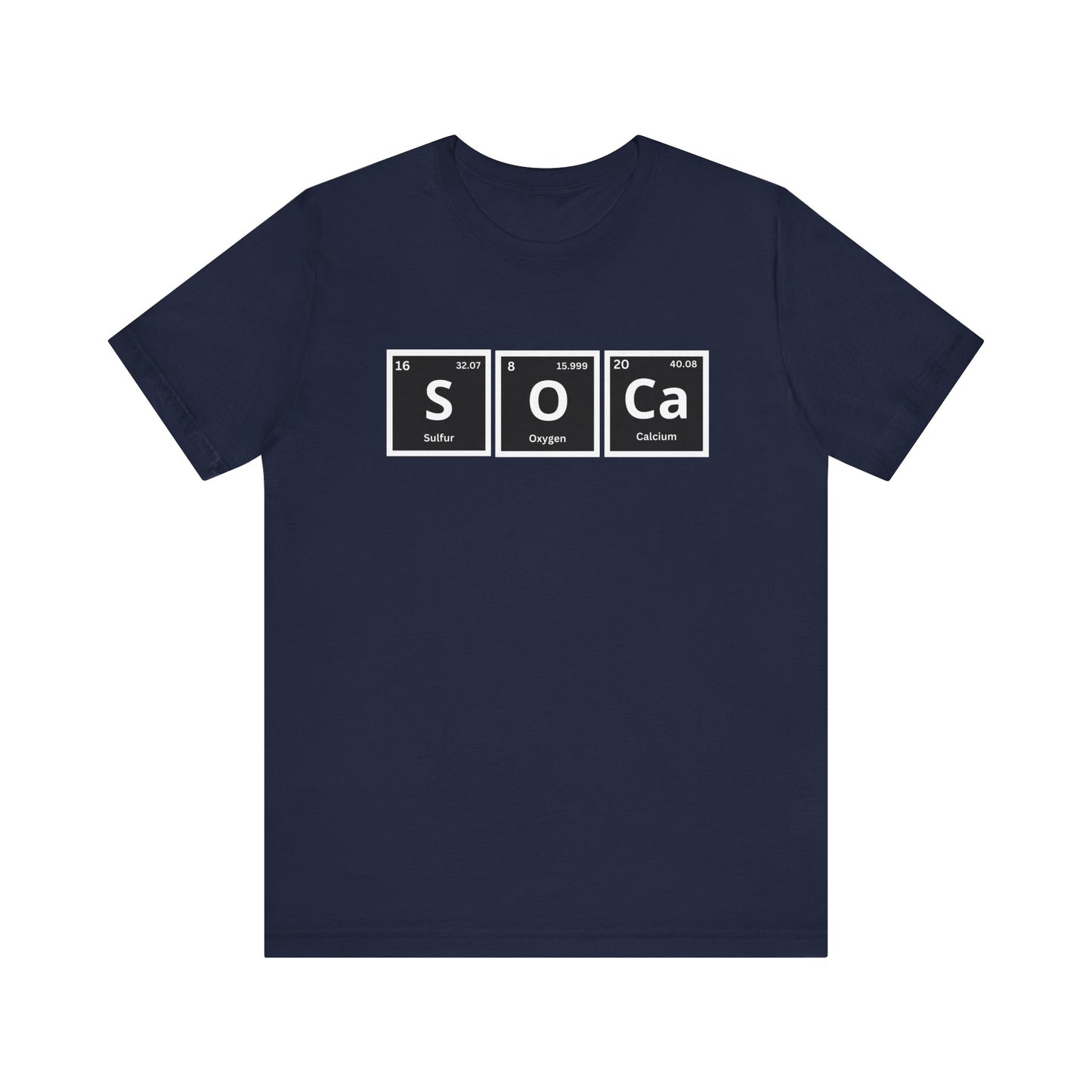 Chemical Element Inspired Unisex Tee - SOCA Design