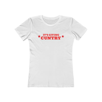 It's Giving Cuntry Cowboy Tee - Cowboy Carter Tour - Western Rodeo Country Shirt - Perfect Gift for  Her - Bachelorette TShirt