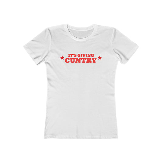 It's Giving Cuntry Cowboy Tee - Cowboy Carter Tour - Western Rodeo Country Shirt - Perfect Gift for  Her - Bachelorette TShirt