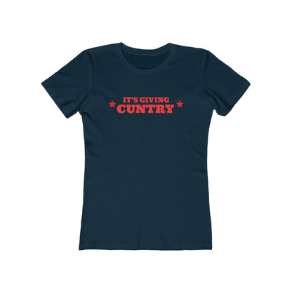 It's Giving Cuntry Cowboy Tee - Cowboy Carter Tour - Western Rodeo Country Shirt - Perfect Gift for  Her - Bachelorette TShirt