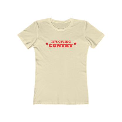 It's Giving Cuntry Cowboy Tee - Cowboy Carter Tour - Western Rodeo Country Shirt - Perfect Gift for  Her - Bachelorette TShirt