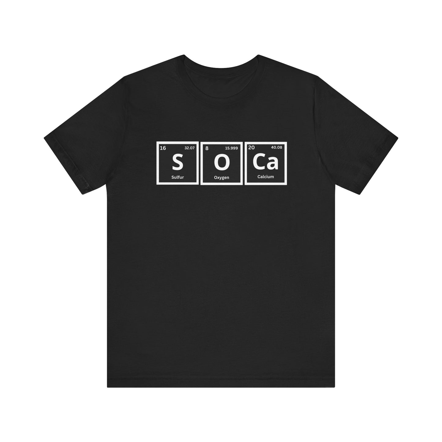 Chemical Element Inspired Unisex Tee - SOCA Design