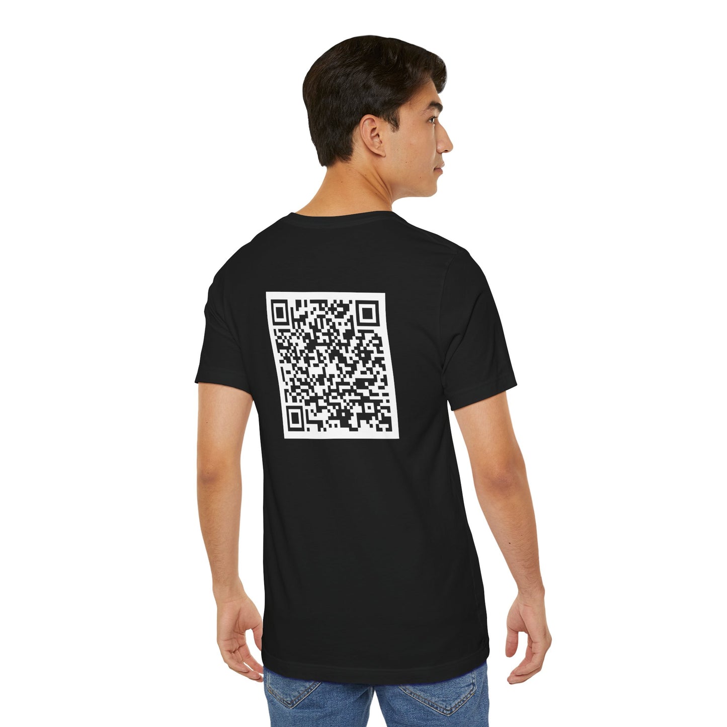 Funny QR Code Tee - Morons Are Governing America - Subtle Political Humor Shirt - Anti-MAGA Tee - Hidden Message Shirt - Unisex