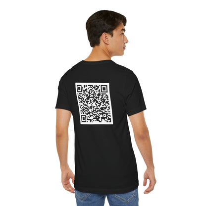 Funny QR Code Tee - Morons Are Governing America - Subtle Political Humor Shirt - Anti-MAGA Tee - Hidden Message Shirt - Unisex