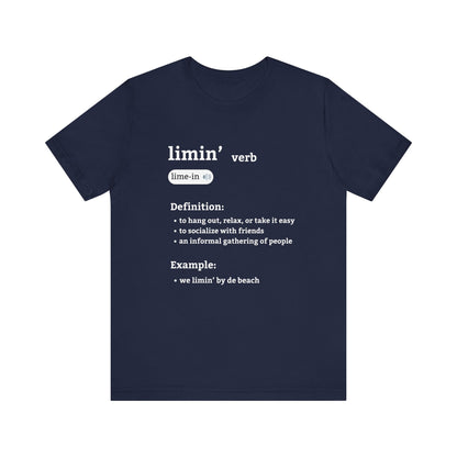 Limin’ Mode On T-Shirt – Funny Trini Vibes Shirt – Caribbean Island Life Tee – Trinidad Gift – Unisex Chill Shirt for Liming Friends