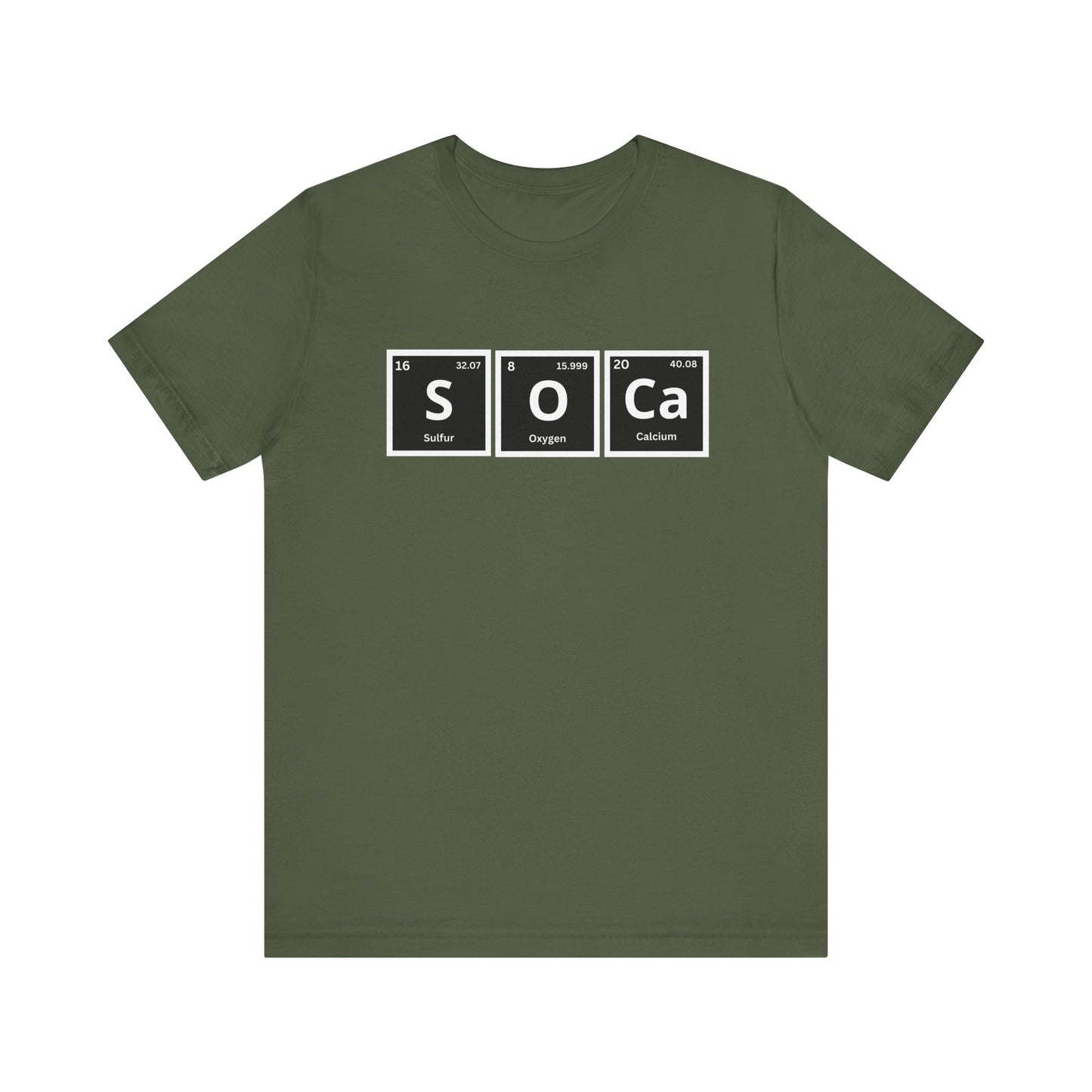 Chemical Element Inspired Unisex Tee - SOCA Design