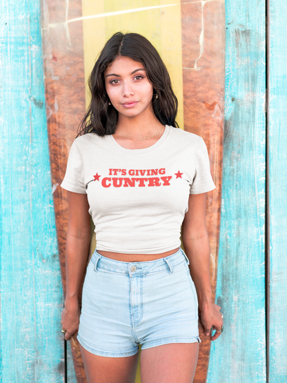 It's Giving Cuntry Cowboy Tee - Cowboy Carter Tour - Western Rodeo Country Shirt - Perfect Gift for  Her - Bachelorette TShirt