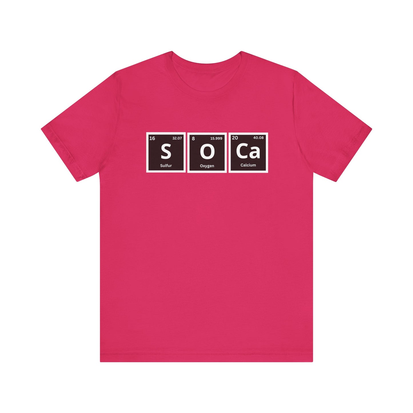 Chemical Element Inspired Unisex Tee - SOCA Design