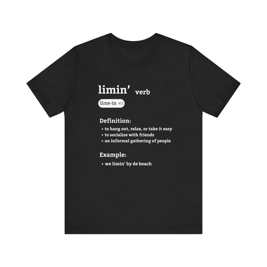 Limin’ Mode On T-Shirt – Funny Trini Vibes Shirt – Caribbean Island Life Tee – Trinidad Gift – Unisex Chill Shirt for Liming Friends