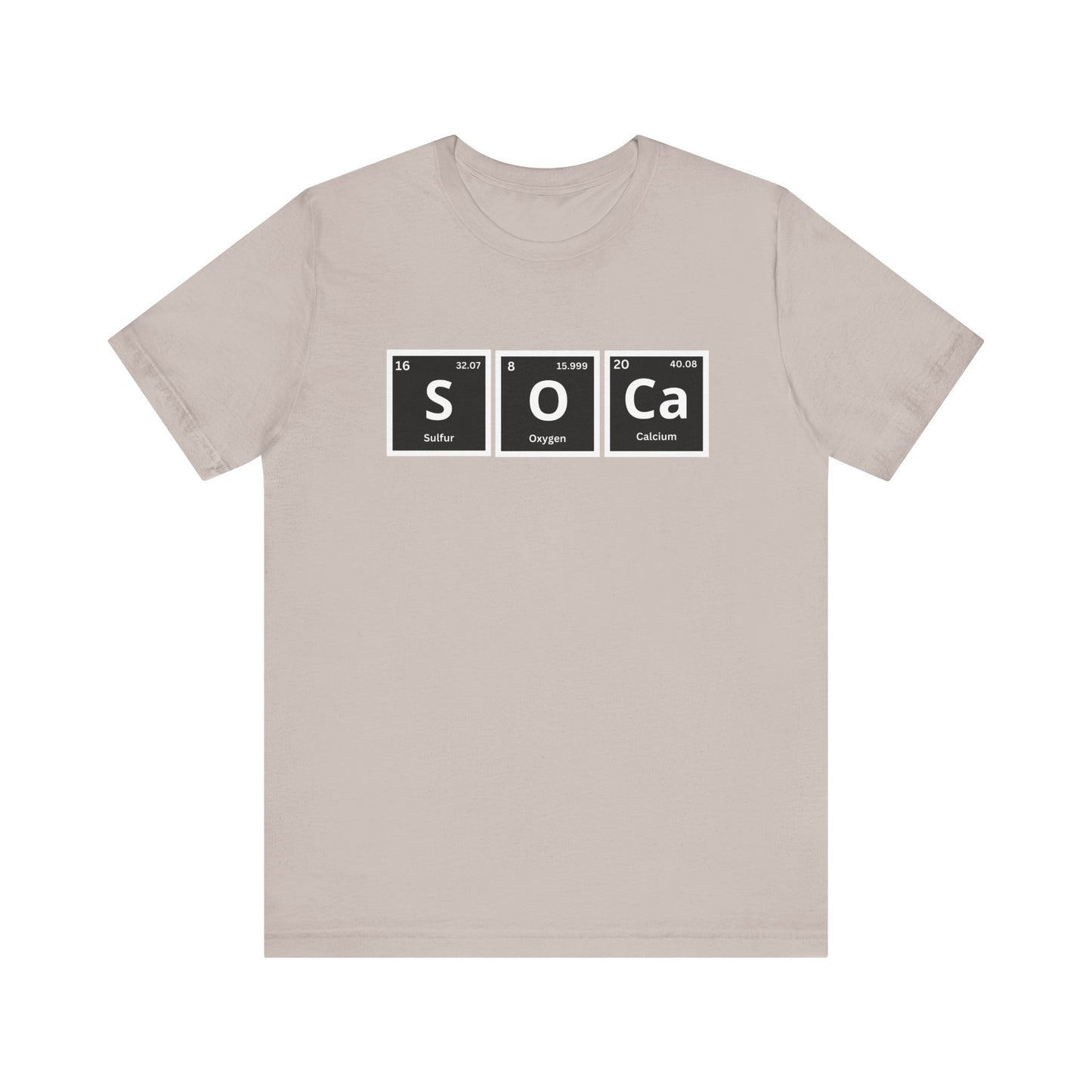 Chemical Element Inspired Unisex Tee - SOCA Design