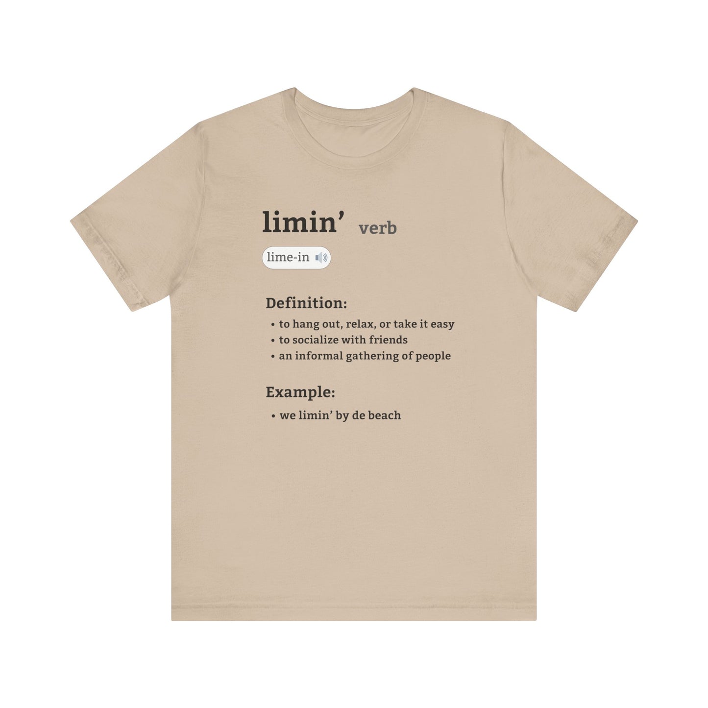 Limin’ Mode On T-Shirt – Funny Trini Vibes Shirt – Caribbean Island Life Tee – Trinidad Gift – Unisex Chill Shirt for Liming Friends
