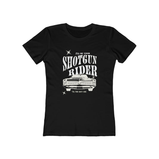 I'll Be Your Shotgun Rider - Cowboy Carter Boyfriend Tee - Western Cowboy Shirt - Perfect Gift for the Beyhive