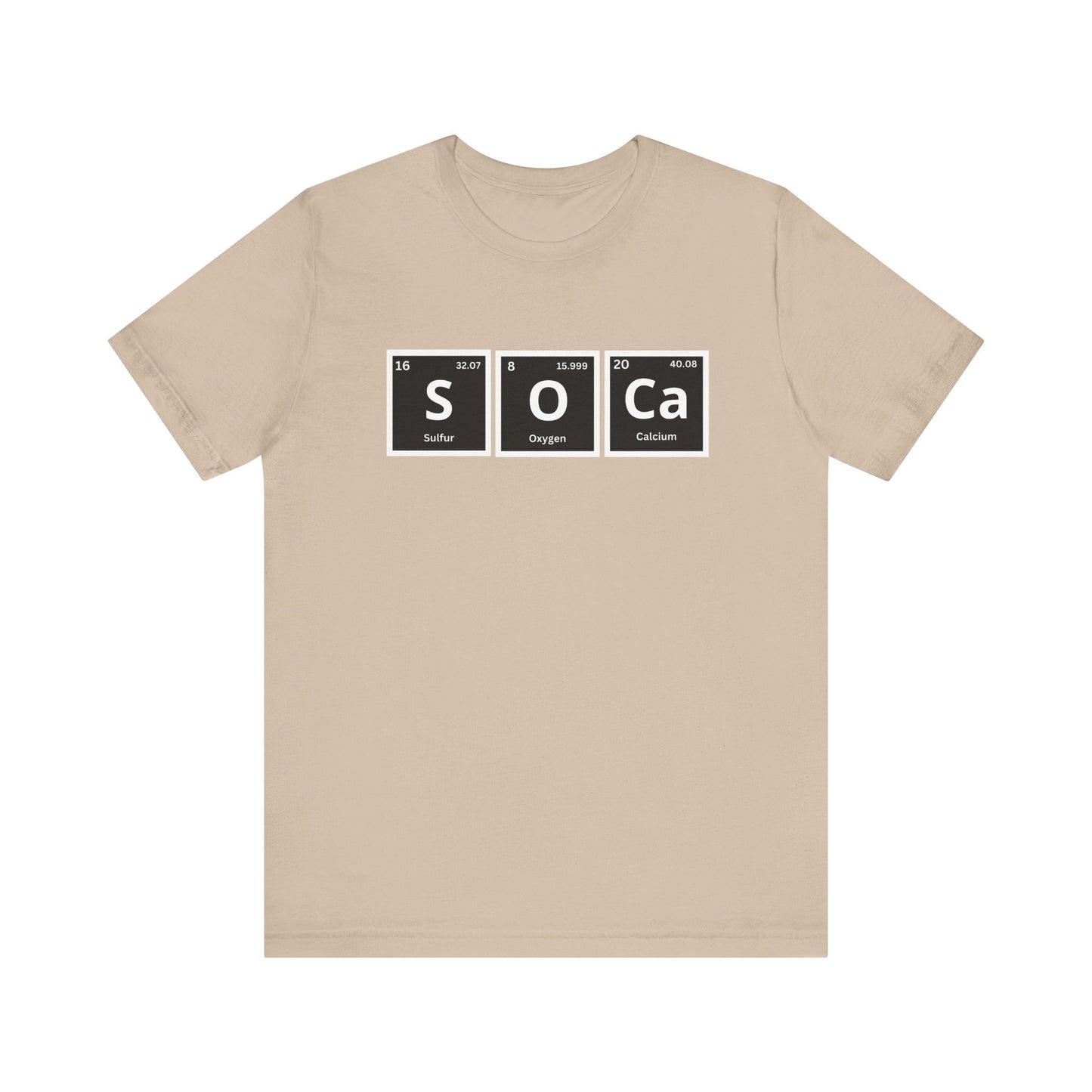 Chemical Element Inspired Unisex Tee - SOCA Design