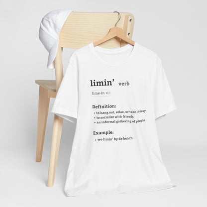 Limin’ Mode On T-Shirt – Funny Trini Vibes Shirt – Caribbean Island Life Tee – Trinidad Gift – Unisex Chill Shirt for Liming Friends