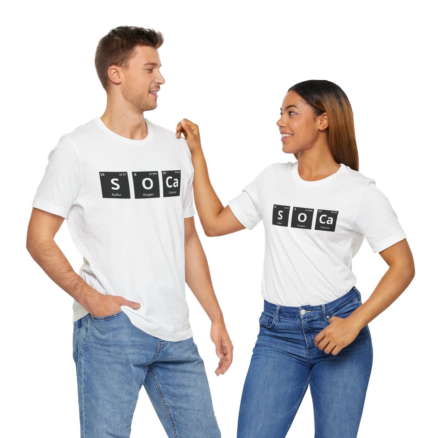 Chemical Element Inspired Unisex Tee - SOCA Design