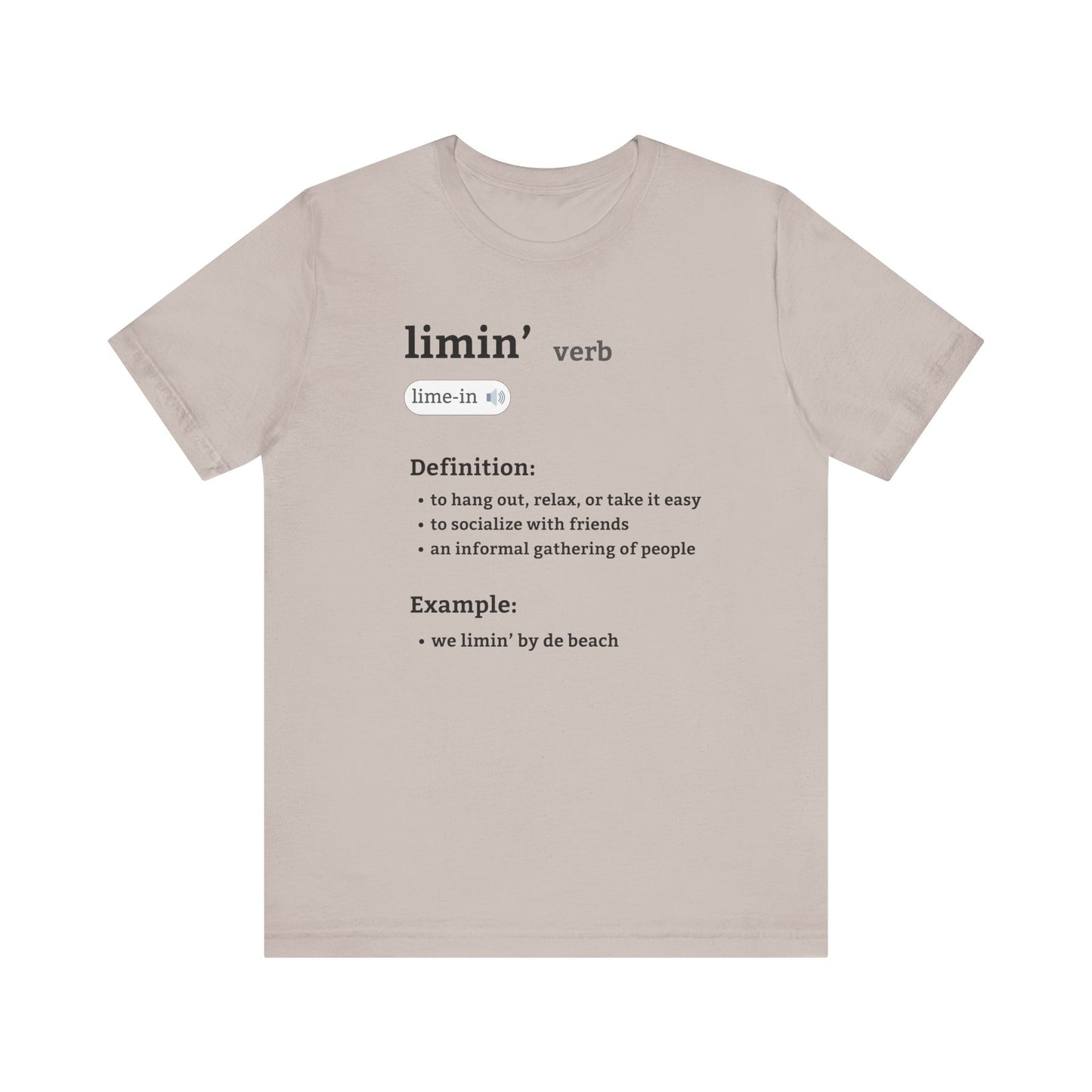 Limin’ Mode On T-Shirt – Funny Trini Vibes Shirt – Caribbean Island Life Tee – Trinidad Gift – Unisex Chill Shirt for Liming Friends
